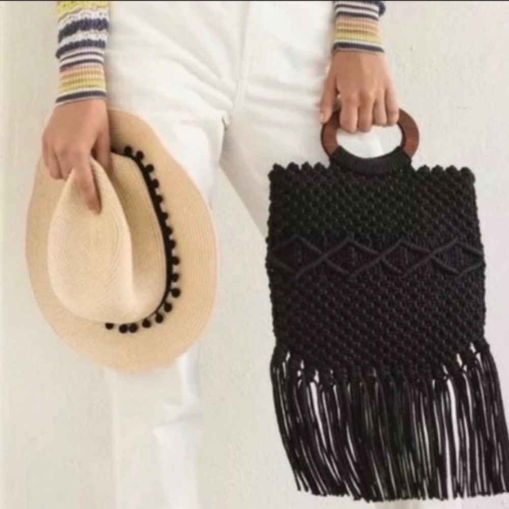 Danielle Nicole Crochet Handbag - image 1